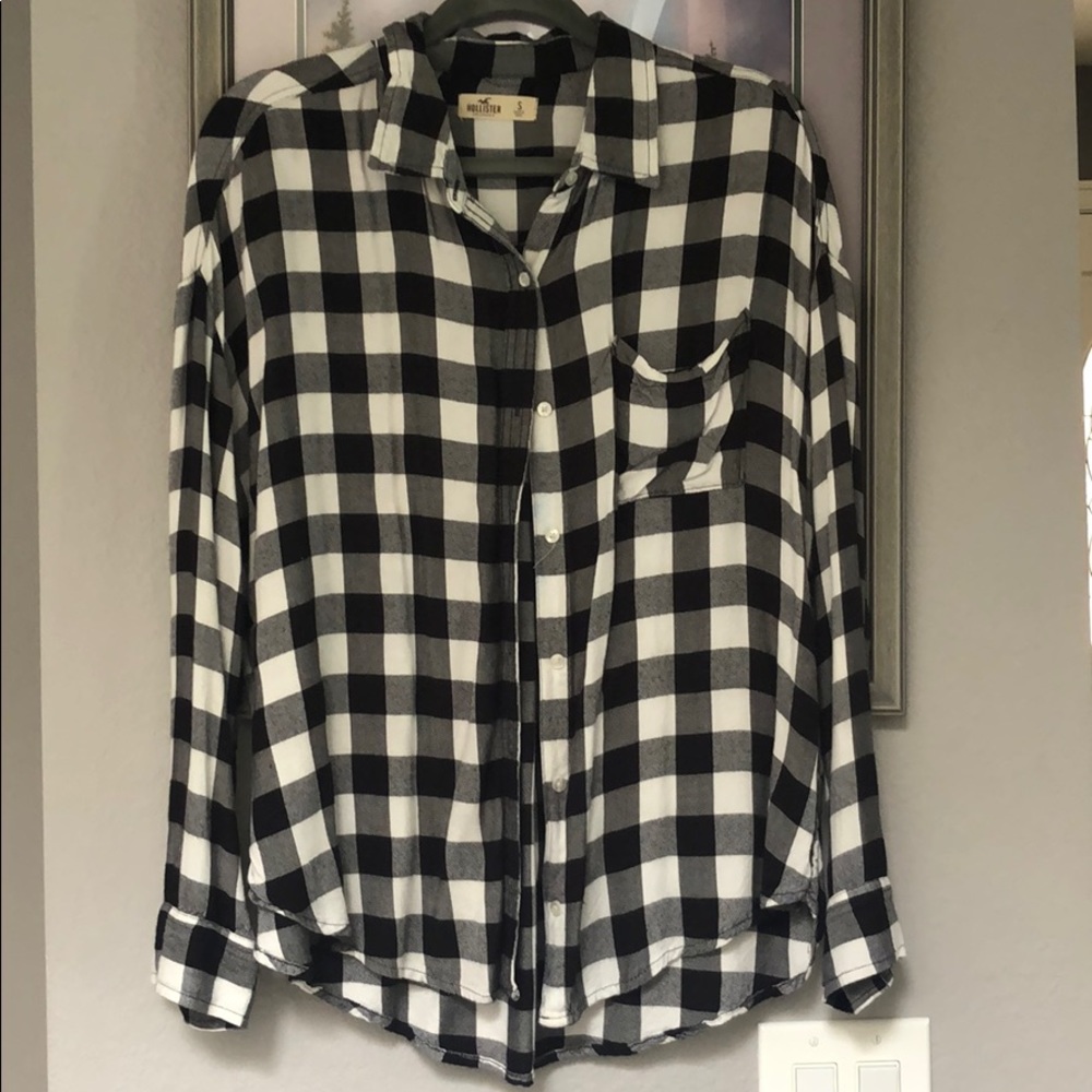Hollister light flannel S